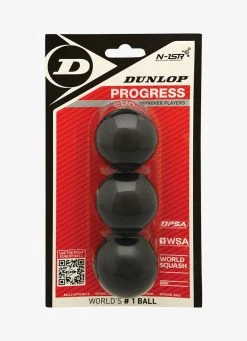Best deal ???? Dunlop Progress Squash Ball - 3 Pack ????