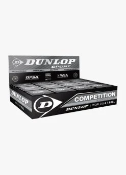 Top 10 ???? Dunlop Competition Squash Ball (single Yellow Dot) - Box Of 12 ❤️