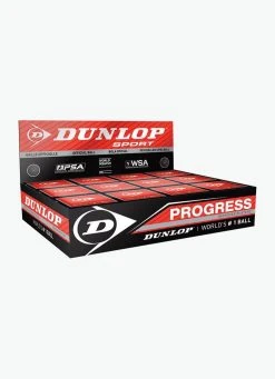 Brand new ❤️ Dunlop Progress Squash Ball - Box Of 12 ????