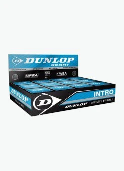 Discount ???? Dunlop Intro Squash Ball - Box Of 12 ✨