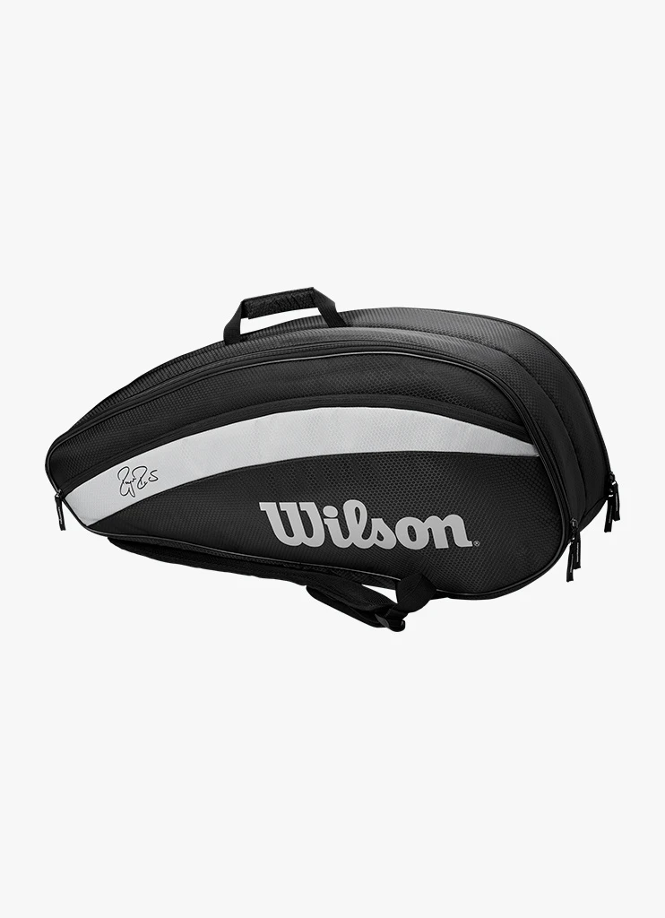 Brand new ⭐ Wilson Federer Team 6 Racket Bag ???? 3 Brand new ⭐ Wilson Federer Team 6 Racket Bag ????