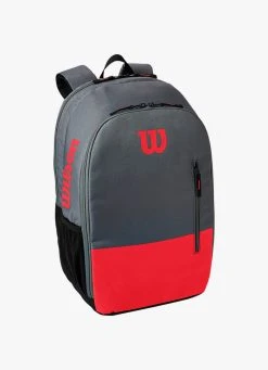 Coupon ???? Wilson Team ???? Backpack - Grey / Red ????
