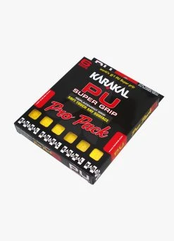 Best Sale ???? Karakal PU Super Grip Yellow Pro Pack - 6 Pack ✔️