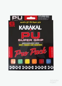Best Pirce ???? Karakal PU Super Grip Assorted Pro Pack - 6 Pack ???? -Karakal Shop image 366