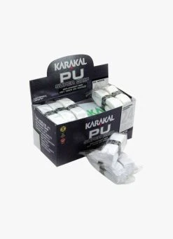 Cheap ???? Karakal PU Super Grip White - Box Of 24 ????