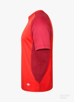 Coupon ⌛ Unsquashable Tour-Tec Performance ???? Shirt - Red ???? -Karakal Shop image 448
