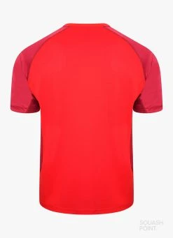Coupon ⌛ Unsquashable Tour-Tec Performance ???? Shirt - Red ???? -Karakal Shop image 449