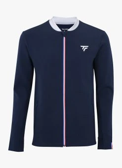 Cheap ???? Tecnifibre Fleece Jacket - Navy ????