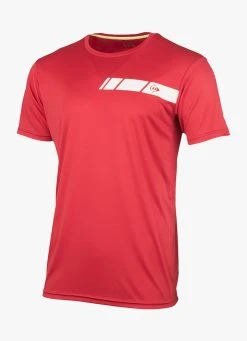 Budget ⌛ Dunlop Club Mens Crew Tee - Red ✨