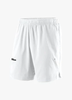 Best deal ⌛ Wilson Men's Team II 8" Short - White ????