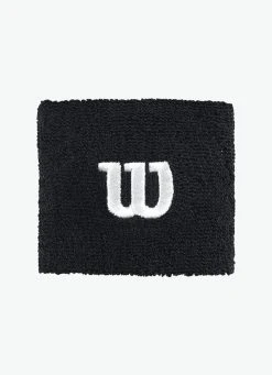 Best reviews of ???? Wilson 'W' Wristband - 2 Pack - Black ????