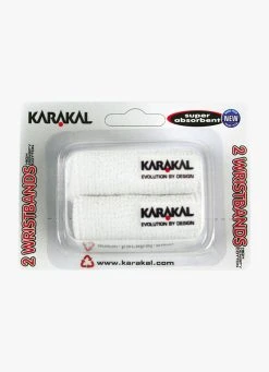 Best Sale ???? Karakal Wristband X2 - 2 Pack - White ????
